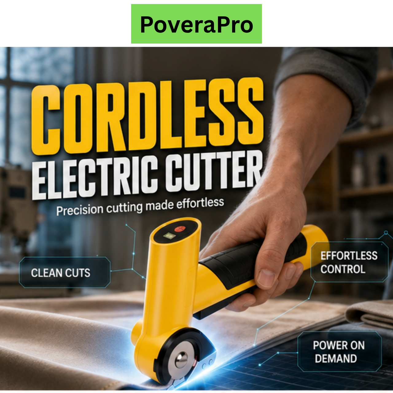 Cordless Electric Scissors - PoveraPro™